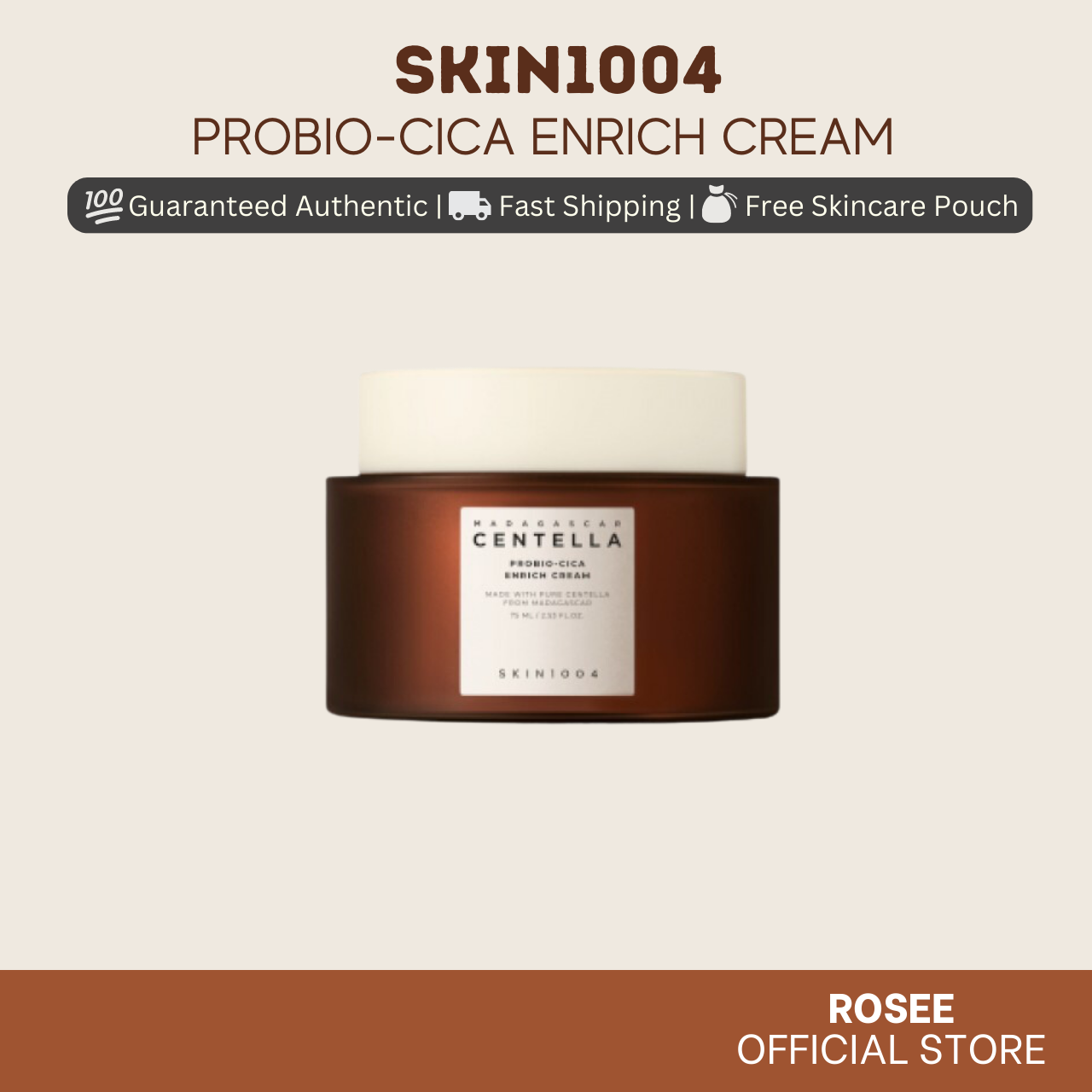 SKIN1004 Madagascar Centella Probio-Cica Enrich Cream 50ml