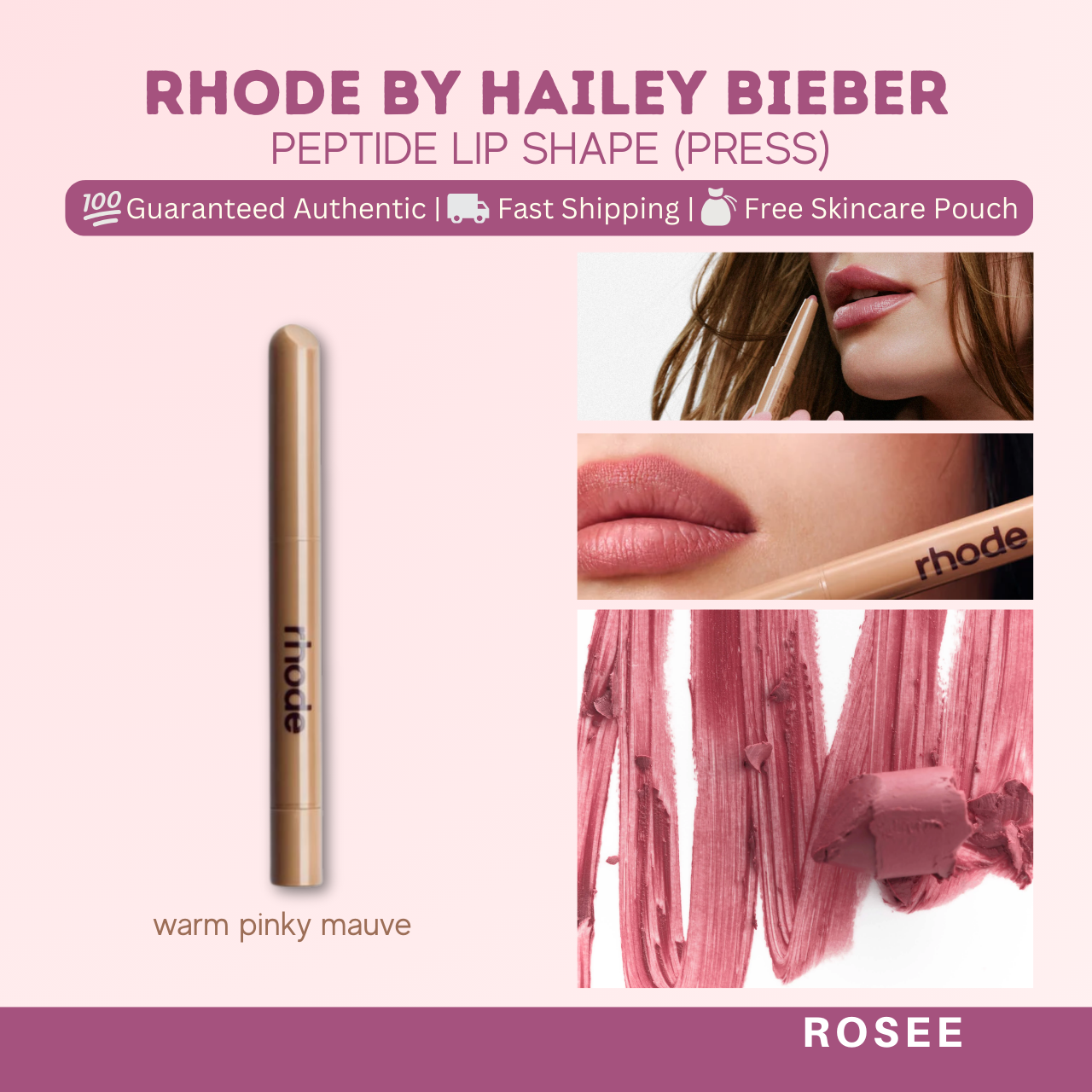 Rhode Peptide Lip Shape