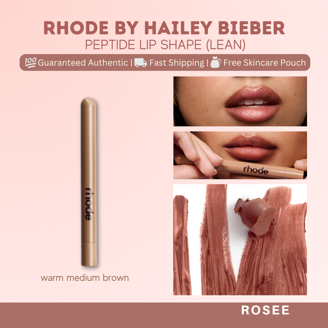 Rhode Peptide Lip Shape