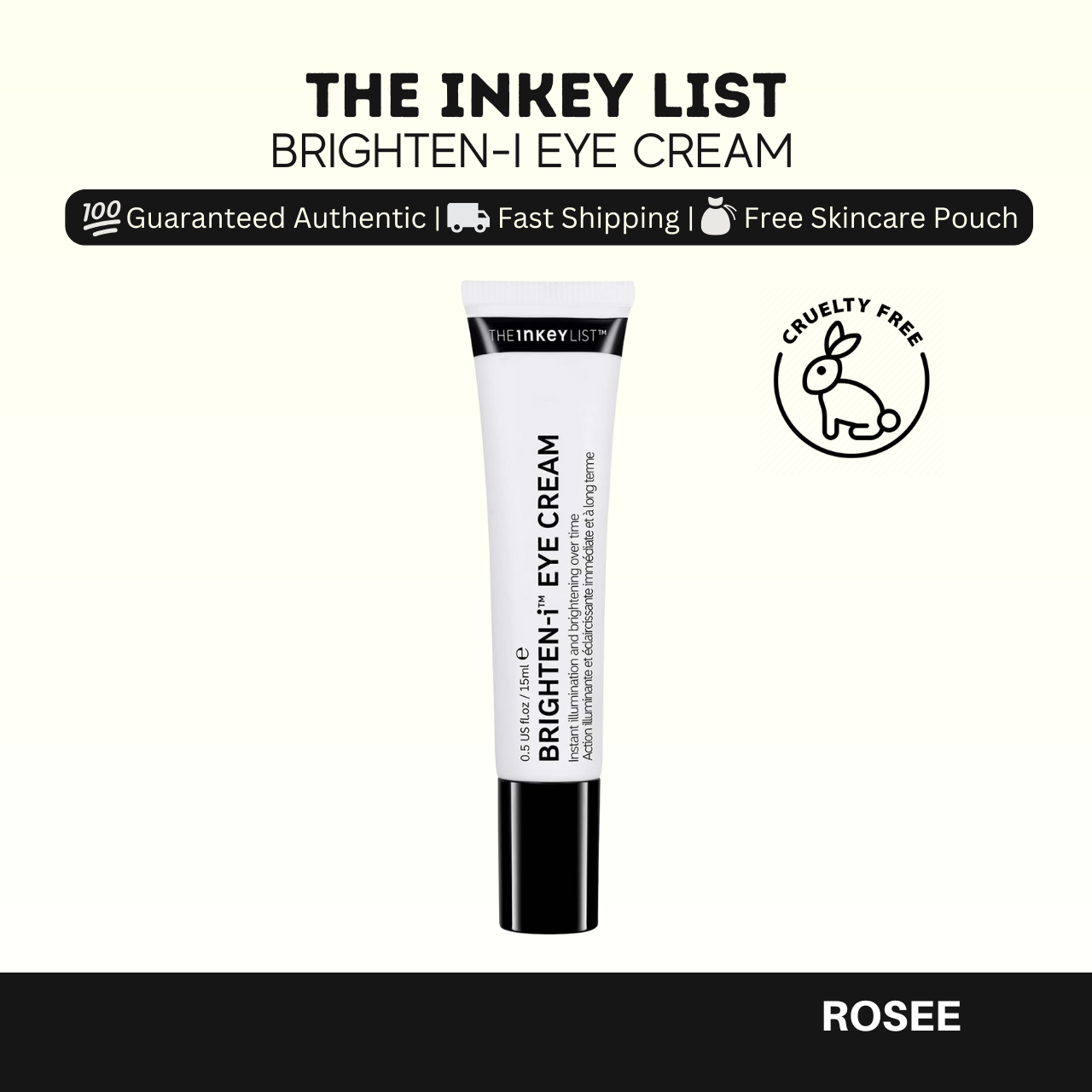 The Inkey List Brighten-i Eye Cream 15ml