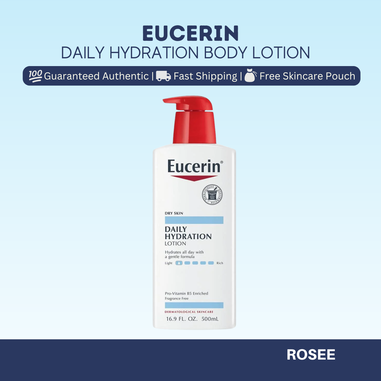 Eucerin Body Lotion (Advanced Repair / Daily Hydration)