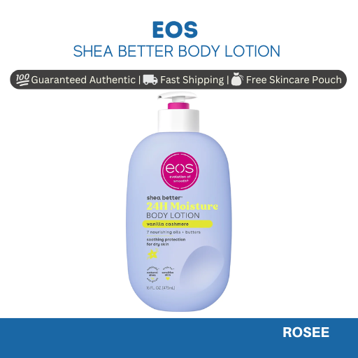 EOs Shea Better Body Lotion - Vanilla Cashmere 473ml