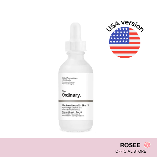 The Ordinary Niacinamide 10% + Zinc 1% 30ml / 60ml - Rosee Skincare