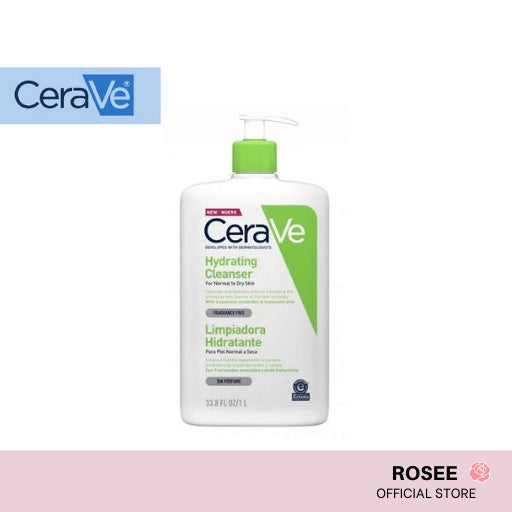 CeraVe Hydrating Facial Cleanser 87ml, 237ml, 355ml, 473ml, 1000ml (US/ Europe versions)