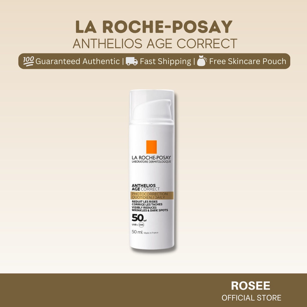La Roche Posay Anthelios Line Anti-Shine/ Anti Dark Spots / Age Correct/ Hydrating Cream/ Invisible Fluid Tinted SPF50