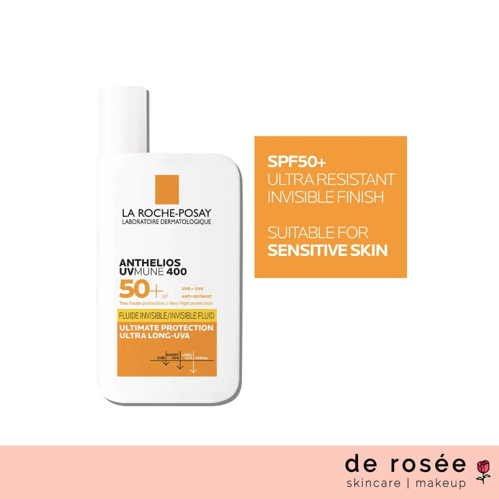 La Roche-Posay Anthelios Invisible Fluid Facial Sunscreen SPF 50+ 50ml