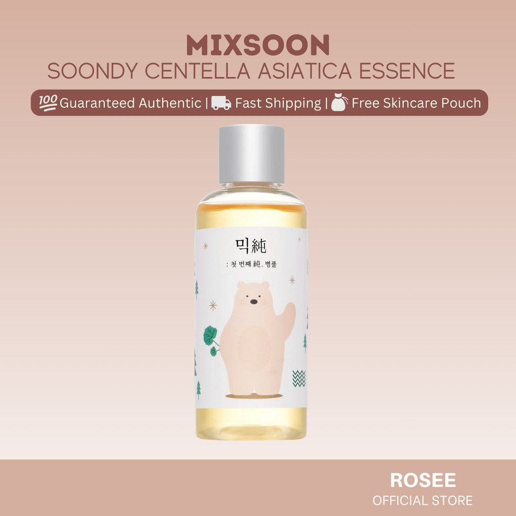 Mixsoon Products (Bean Cream / Bean Essence / Soondy Centella Asiatica Essence)