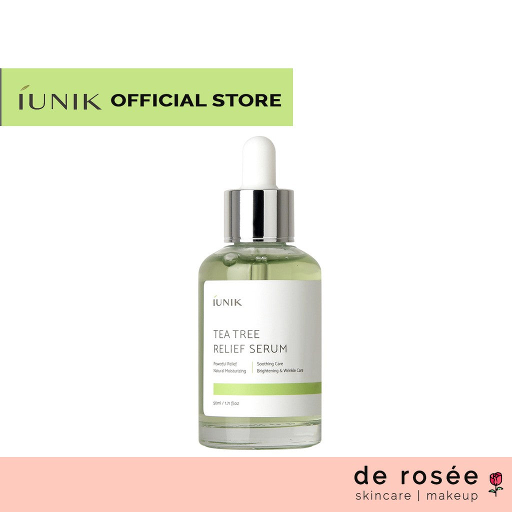 iUNIK Tea Tree Relief, Propolis Vitamin, Black Snail Restore, Rose Galactomyces Serum 15ml & 50ml