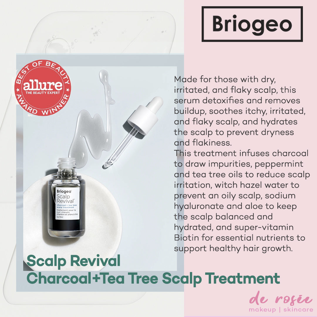 Briogeo Scalp Revival charcoal and tea tree scalp treatment