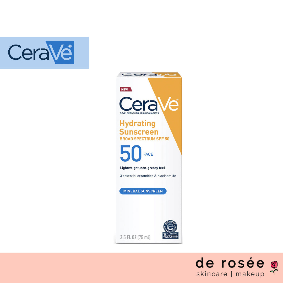 Cerave Hydrating Sunscreen Face Lotion SPF 50