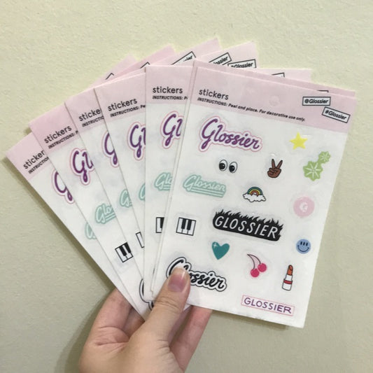 Glossier Stickers (Authentic)