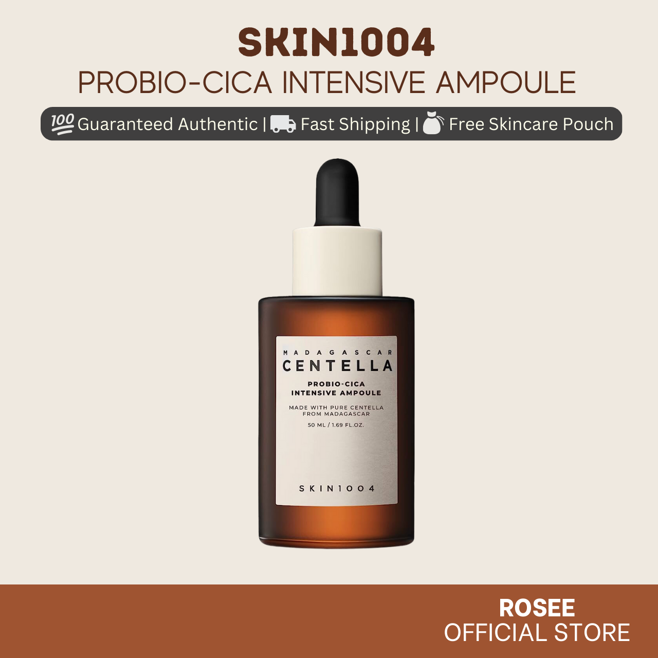 SKIN1004 Madagascar Centella Probio-Cica Intensive Ampoule 50ml