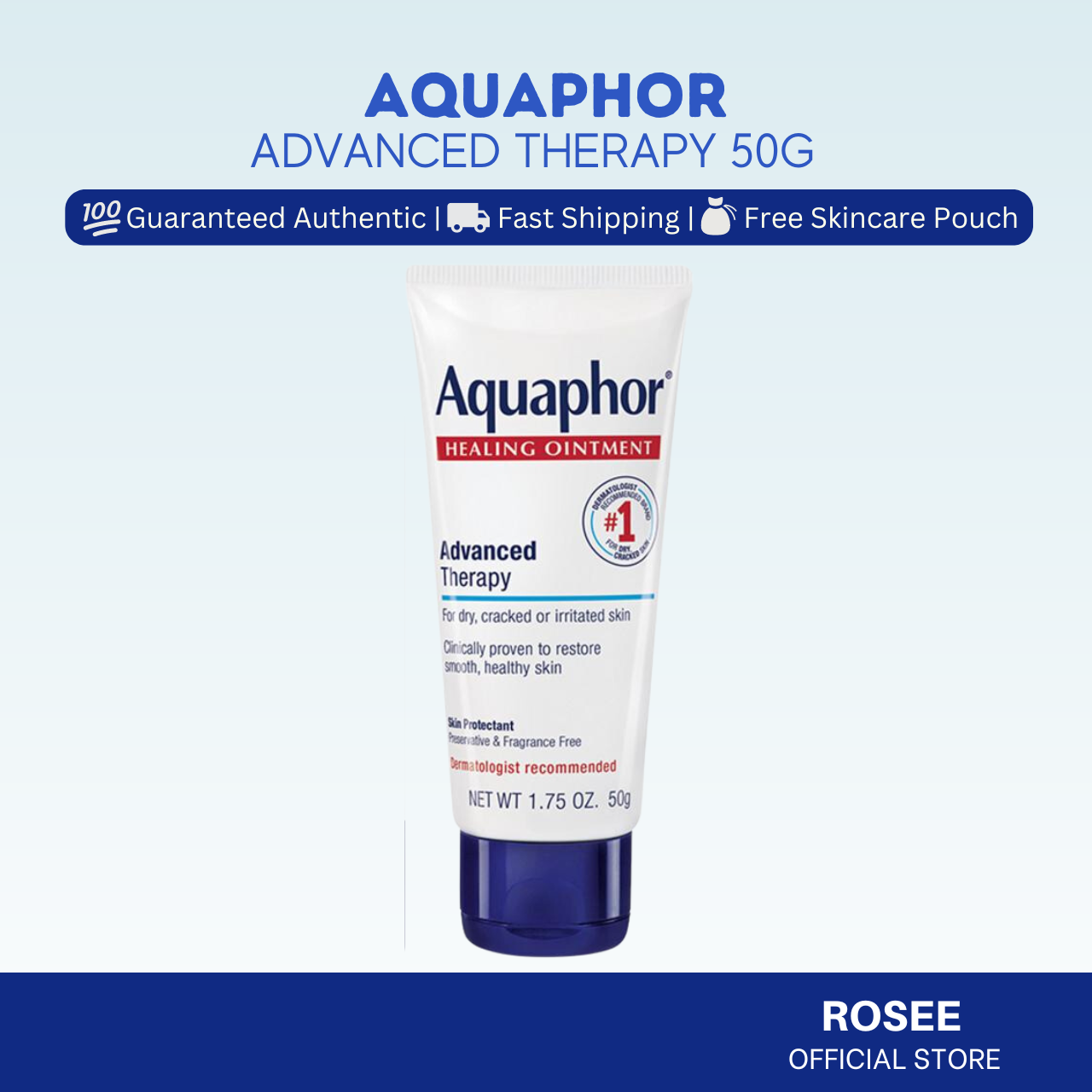 Aquaphor Products - Lip Repair Stick, Healing Ointment Advanced Therapy