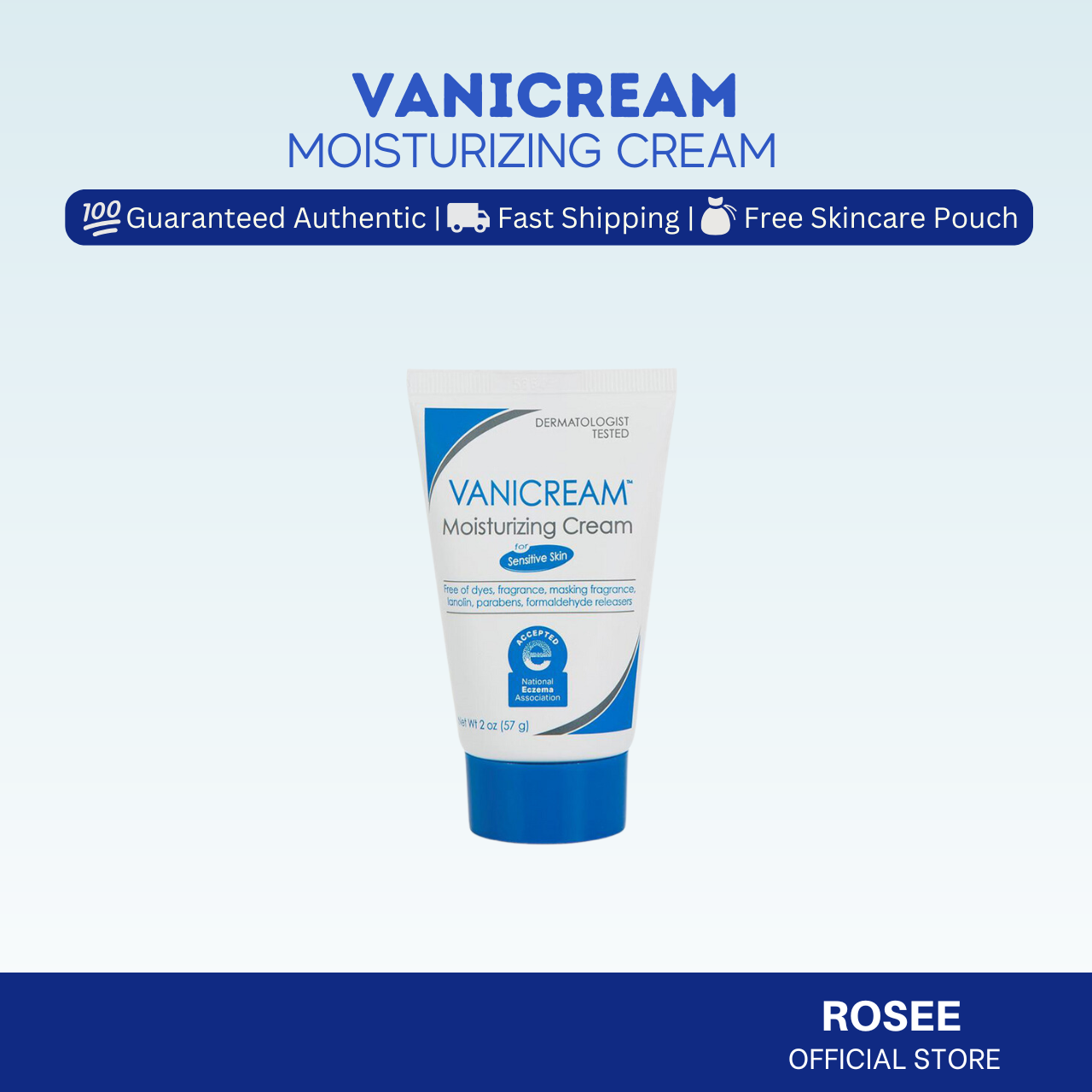 Vanicream Products (Gentle Facial Cleanser & Moisturizing Cream)