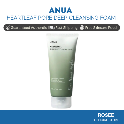 ANUA Heartleaf Pore Deep Cleansing Foam 150ml