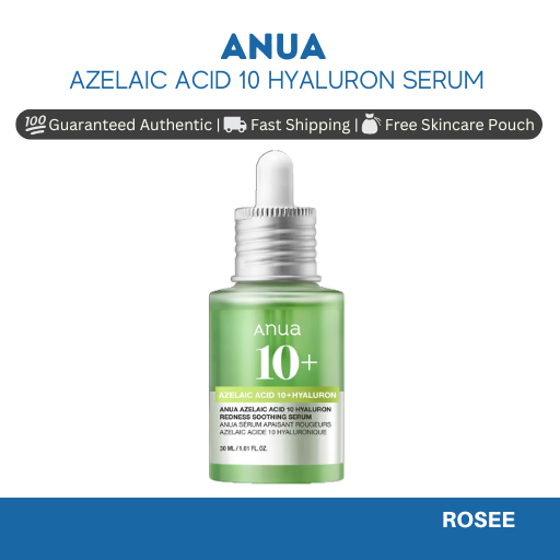 ANUA Azelaic Acid 10 Hyaluron Redness Soothing Serum 30ml