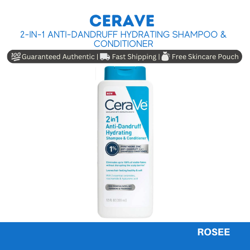 Cerave Hydrating Shampoo and Conditioner