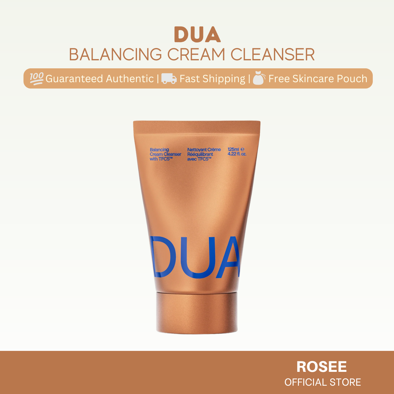 DUA Balancing Cream Cleanser 125ml