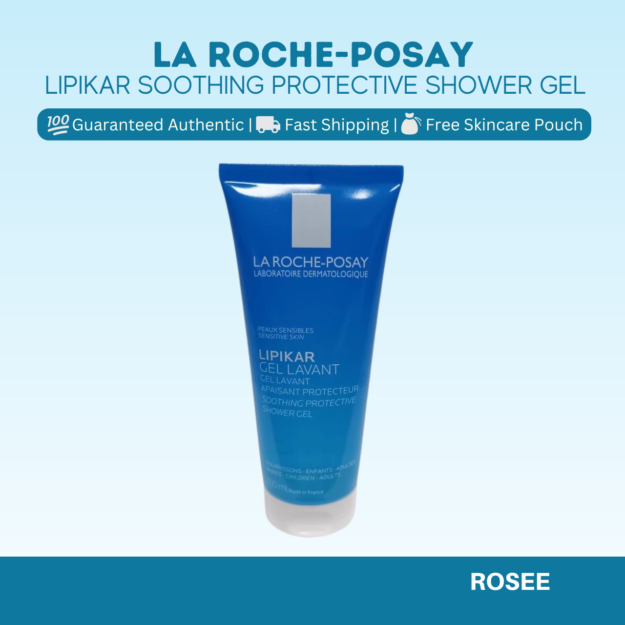 Lipikar Gel Lavant Soothing Protecting Shower Gel