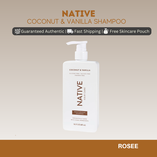 Native Coconut & Vanilla Shampoo and Conditioner