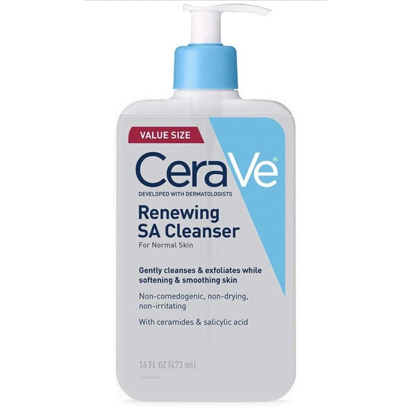 Cerave Renewing SA Cleanser 237ml, 473ml (US/ Europe ver)