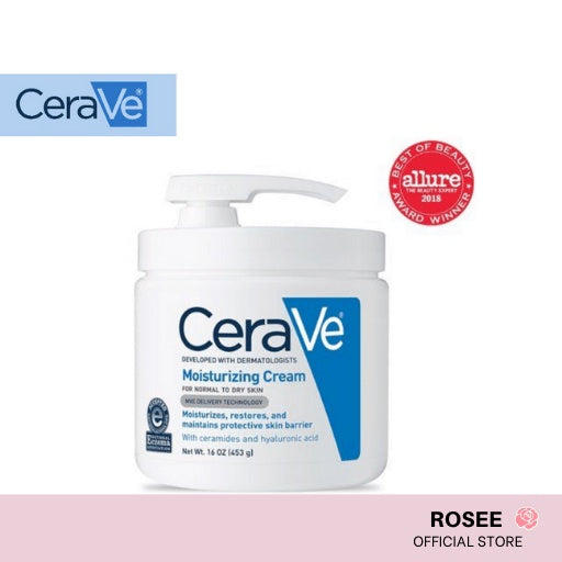 Cerave Daily Moisturizing Cream 50ml, 56ml, 177ml, 340ml, 454ml, 539ml (US/ Europe ver)