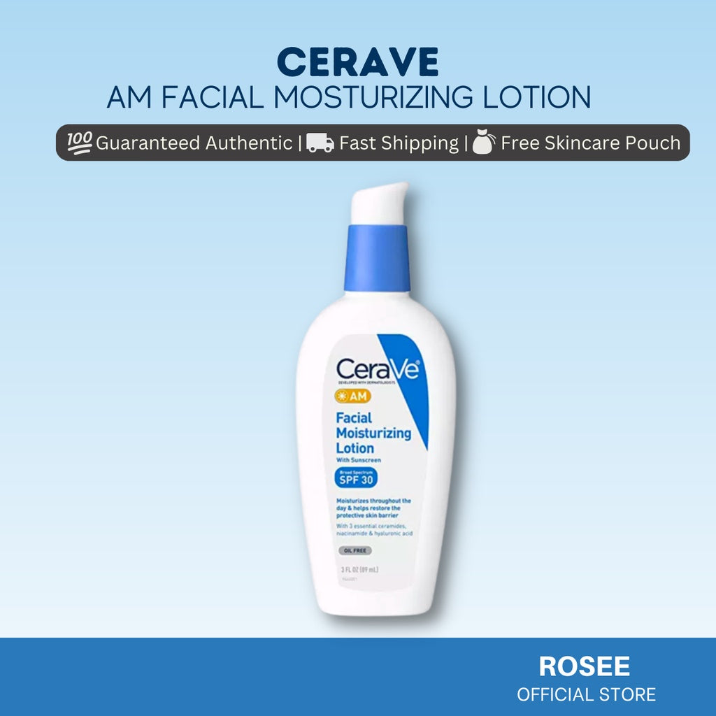 CeraVe AM & PM Facial Moisturizing Lotion 60ml / 89ml