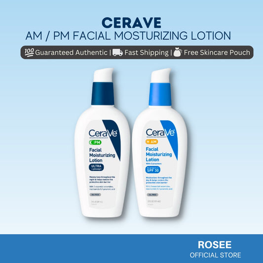 CeraVe AM & PM Facial Moisturizing Lotion 60ml / 89ml