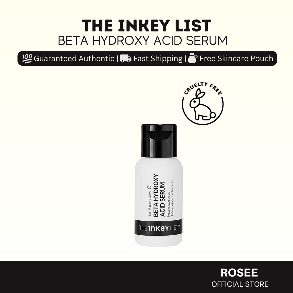 The Inkey List Beta Hydroxy Acid Blemish + Blackhead Serum 15ml & 30ml