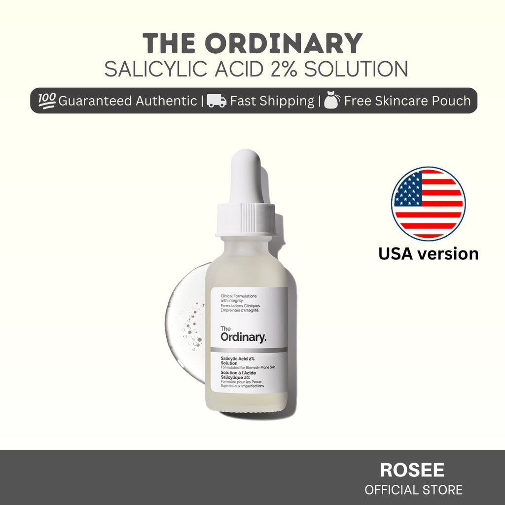 [US] The Ordinary Salicylic Acid 2% Solution Serum (Original & Anhydrous)