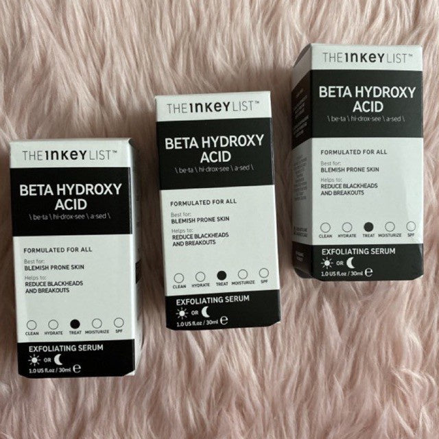 The Inkey List Beta Hydroxy Acid Blemish + Blackhead Serum 15ml & 30ml