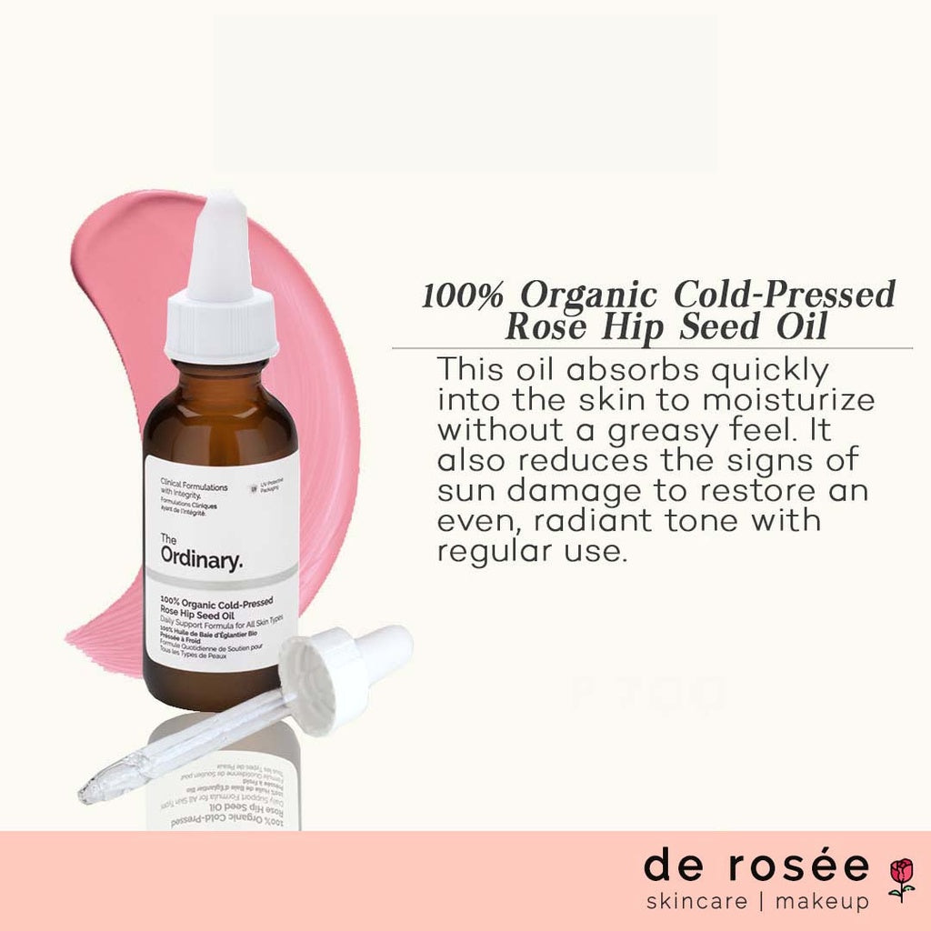 [US ver] Ordinary - 100% Organic Cold Pressed Rose Hip Seed Oil 30ml