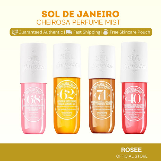 Sol De Janeiro Brazilian Crush Perfume Mist 90ml - 40 Bom Dia, 68 Beija Flor, 62 Cheirosa, 71