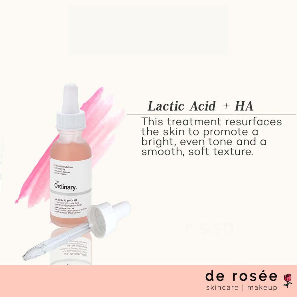 [US ver] Ordinary- Lactic Acid 5% / 10% + HA 30ml