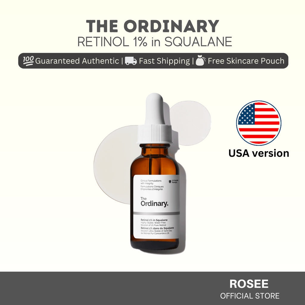 [US ver] Ordinary Retinol 0.2%, 0.5%, 1% in Squalane 30ml (for anti-aging)