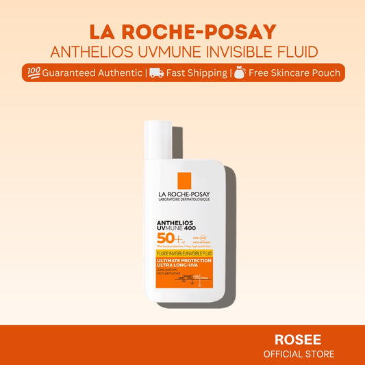 La Roche-Posay Anthelios Invisible Fluid Facial Sunscreen SPF 50+ 50ml