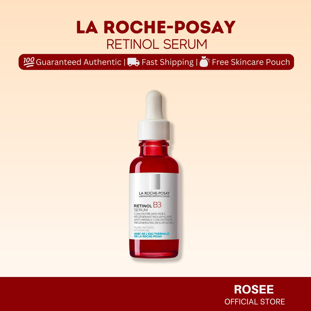 La Roche Posay Serums (Pure C10 Vitamin C/ Hyaluronic B5/Retinol) 30ml