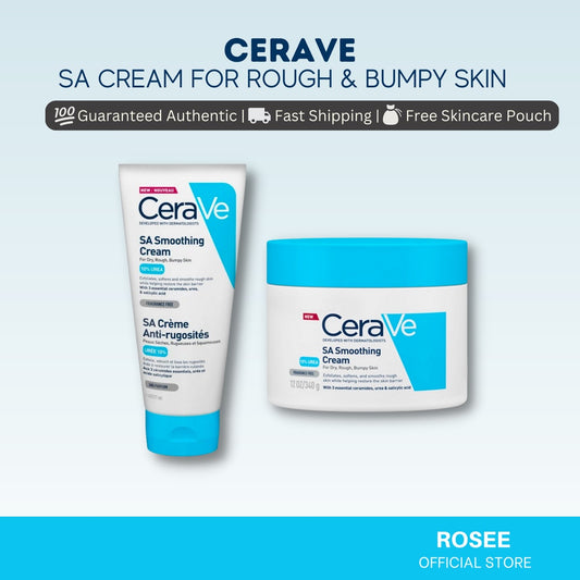 CeraVe SA Cream for Rough & Bumpy Skin 170g & 340g (US / UK ver)