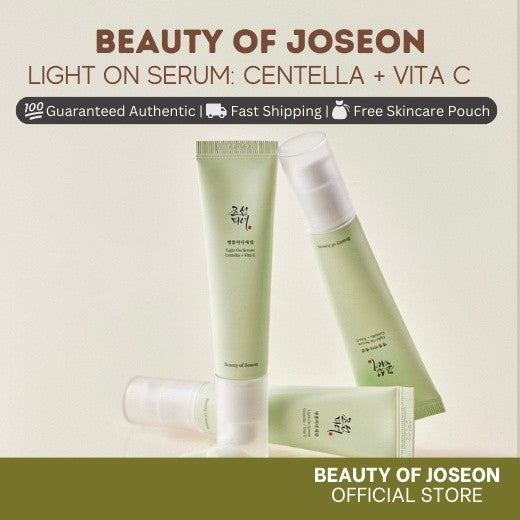 Beauty of Joseon Light On Serum : Centella + Vita C 30ml (Official Store)