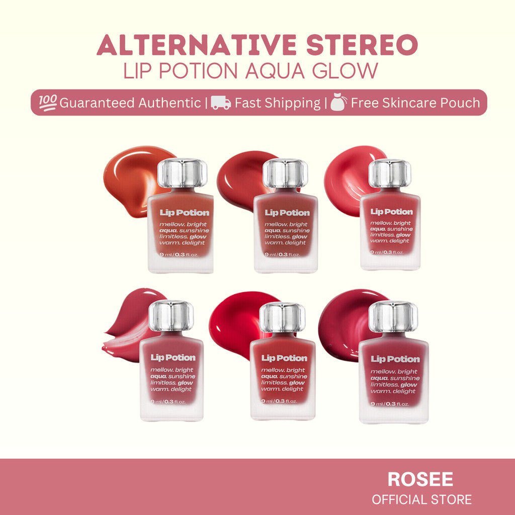 AlternativeStereo Lip Potion Aqua Glow / Balmy Rose 9ml